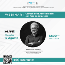 Cargar imagen en el visor de la galería, Webinar Masterclass en Accesibilidad Universal
