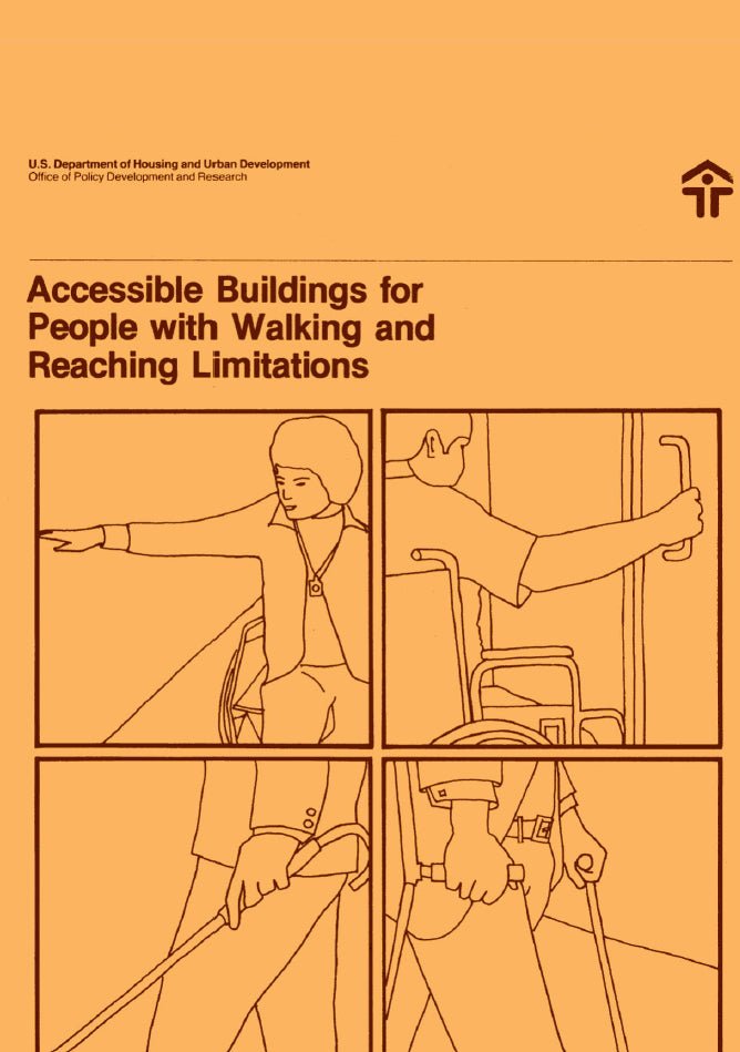 Portada Manual: Acessible buildings for people with walking ans reaching limitations