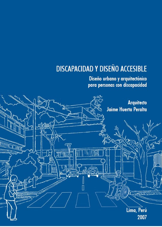Portada Manual: Discapacidad y diseño accesible diseño urbano y arquitectónico para personas con discapacidad