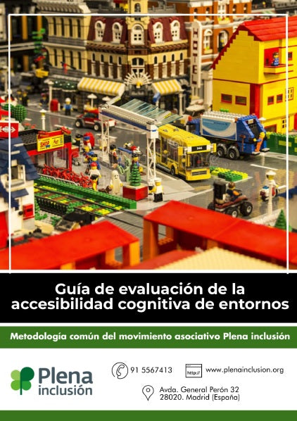 Portada Guía: Evaluación de la accesibilidad cognitiva de entornos