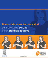 Cargar imagen en el visor de la galería, Portada Manual: Atención de salud personas sordas o con pérdida auditiva
