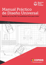 Cargar imagen en el visor de la galería, Portada Manual: Práctico de diseño universal, basada en la Ley 692
