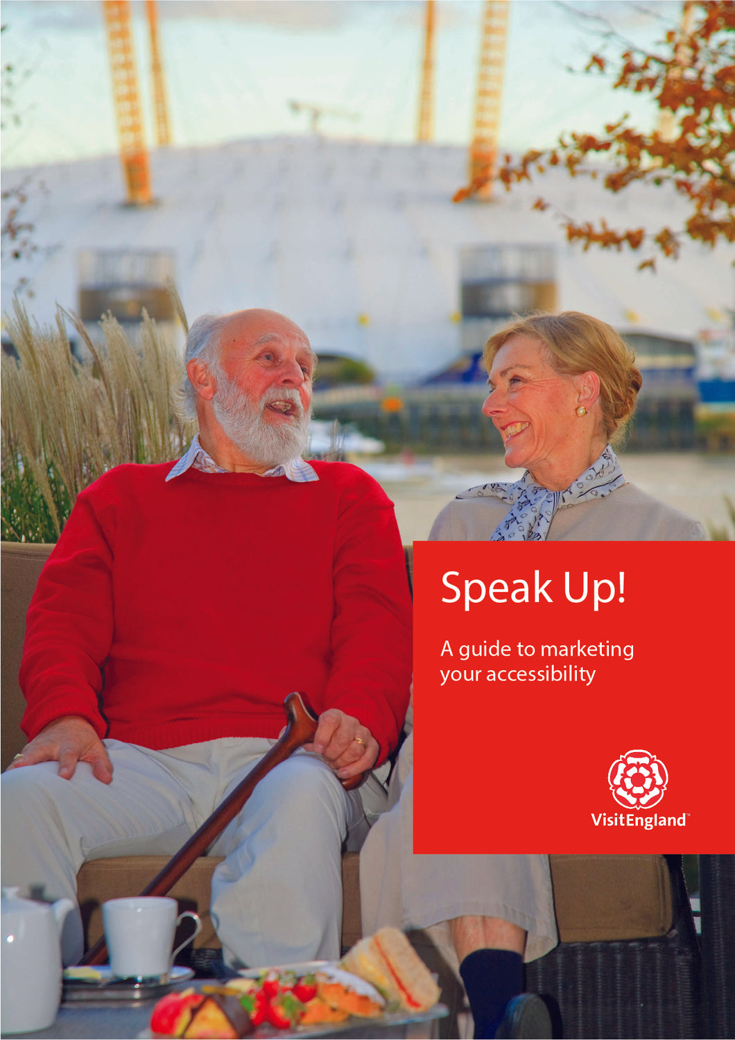 Portada Guía: Speak up a guide for marketing your accessibility